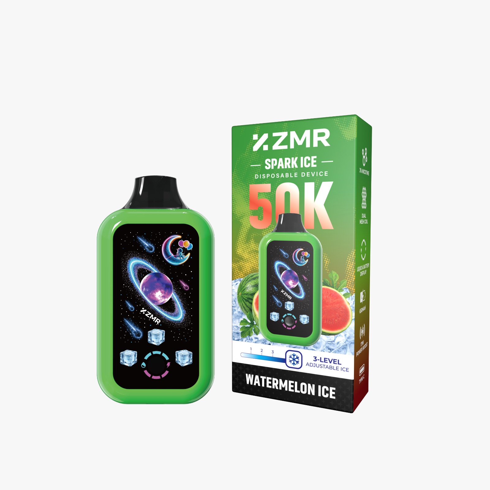 Spark Ice 50000 Puffs Disposable - Image 3